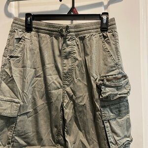 Abercrombie Kids Light Khaki Cargo Shorts